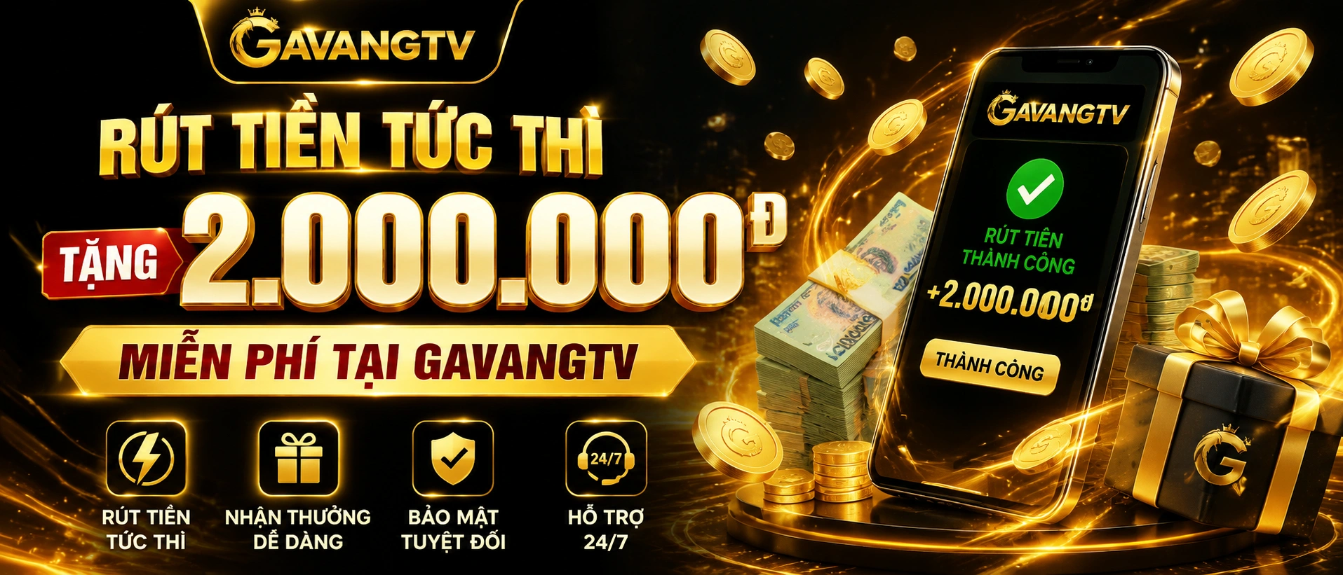 Ảnh minh họa giao diện gavangtv 6