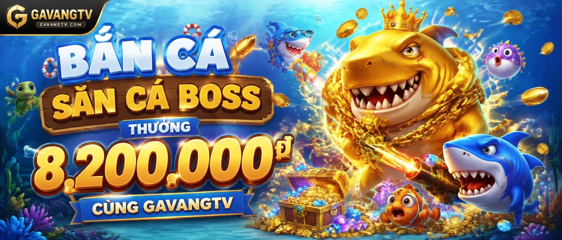 Jackpot fishing game interface